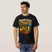 Indonesischer Morgenmarkt T-Shirt (Vorne ganz)