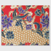 indonesisches Design Geschenkpapier (Flach)