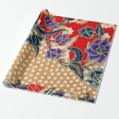 indonesisches Design Geschenkpapier (Ungerollt)