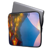 Indonesisches Dorf Sunset Laptopschutzhülle (Vorderseite Links)