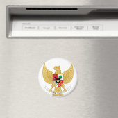 indonesisches Emblem Magnet (In Situ (Geschirrspüler))