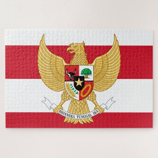 indonesisches Emblem Puzzle (Horizontal)