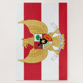 indonesisches Emblem Puzzle (Vertikal)