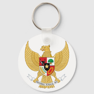 indonesisches Emblem Schlüsselanhänger