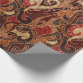 Indonesisches Muster 2 Geschenkpapier (Ecke)