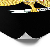 Indonesisches NationalEmblem Poster (Ecke)