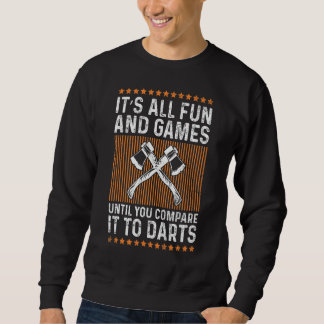 Indoor Ax-Throwing für einen Ax-Throwing-Champion Sweatshirt