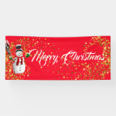 Indoor Banner frohe Weihnachten (Horizontal)