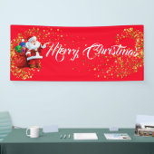 Indoor Banner frohe Weihnachten (Messe)