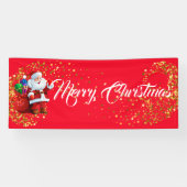 Indoor Banner frohe Weihnachten (Horizontal)
