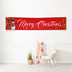 Indoor Banner frohe Weihnachten