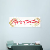 Indoor Banner frohe Weihnachten (Messeveranstaltung)