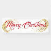 Indoor Banner frohe Weihnachten (Horizontal)
