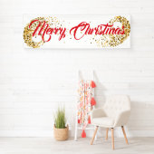 Indoor Banner frohe Weihnachten (Insitu)
