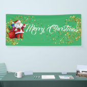 Indoor Banner frohe Weihnachten (Messe)