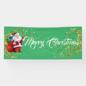 Indoor Banner frohe Weihnachten (Horizontal)