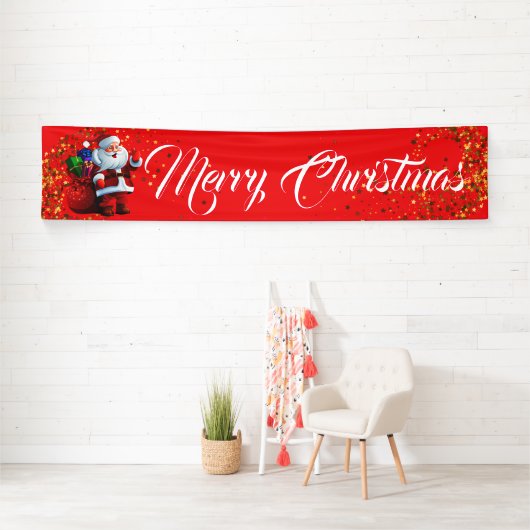 Indoor Banner frohe Weihnachten (Insitu)