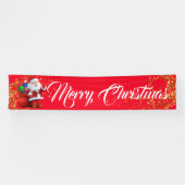 Indoor Banner frohe Weihnachten (Horizontal)