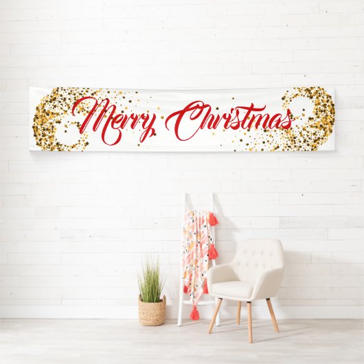 Indoor Banner frohe Weihnachten (Insitu)