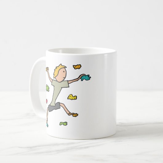 Indoor Climbing Kaffeetasse (Vorderseite Links)