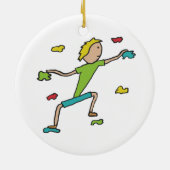 Indoor Climbing Keramik Ornament (Hinten)