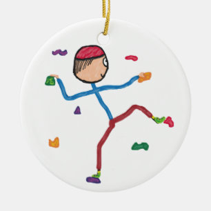 Indoor Climbing Keramik Ornament
