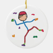 Indoor Climbing Keramik Ornament (Hinten)