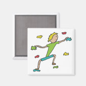 Indoor Climbing Magnet (Vorderseite/Rückseite)