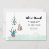 Indoor Garden Cacti Wir haben eine neue Adresse ve Ankündigung (Vorderseite)