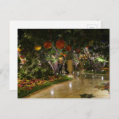 Indoor Garden Wynn Atrium Las Vegas Postkarte (Vorne/Hinten)