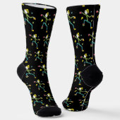 Indoor-Kletter-Strichmännchen Socken (Gewinkelt)