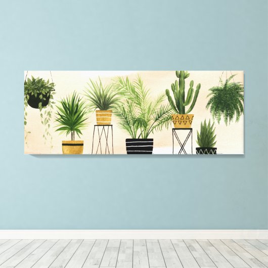 Indoor Oasis Collection Leinwanddruck (Insitu (Holzboden))