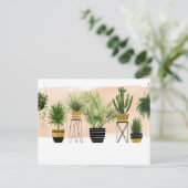 Indoor Oasis Collection Postkarte (Stehend Vorderseite)