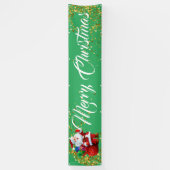 Indoor-Outdoor-Banner-frohe Weihnachten Banner (Vertikal)