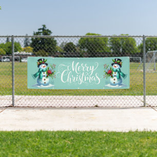 Indoor Outdoor Custom Banner-Frohe Weihnachten Banner