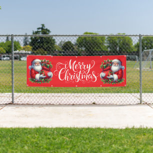Indoor Outdoor Custom Banner-Frohe Weihnachten Banner