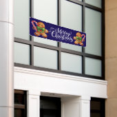 Indoor Outdoor Custom Banner-Merry Christmas Banner (Äußeres Gebäude)