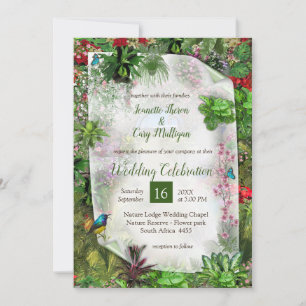 Indoor, Outdoor Nature in Bloom Einladung