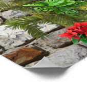 Indoor, Outdoor Nature in Bloom Poster (Ecke)