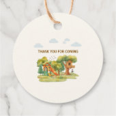 Indoor playground birthday party geschenkanhänger (Rückseite)