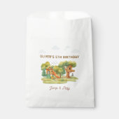 Indoor playground birthday party geschenktütchen (Vorderseite)