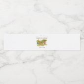 Indoor playground birthday party wasserflaschenetikett (Einzelnes Label)