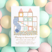 Indoor Playground Girl Birthday Einladung