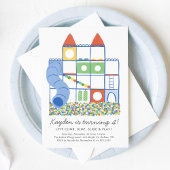 Indoor Playground Kindergeburtstag Einladung