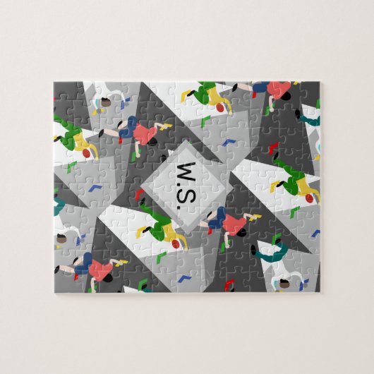 Indoor Rock Climbing Puzzle (Horizontal)