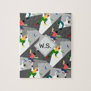Indoor Rock Climbing Puzzle