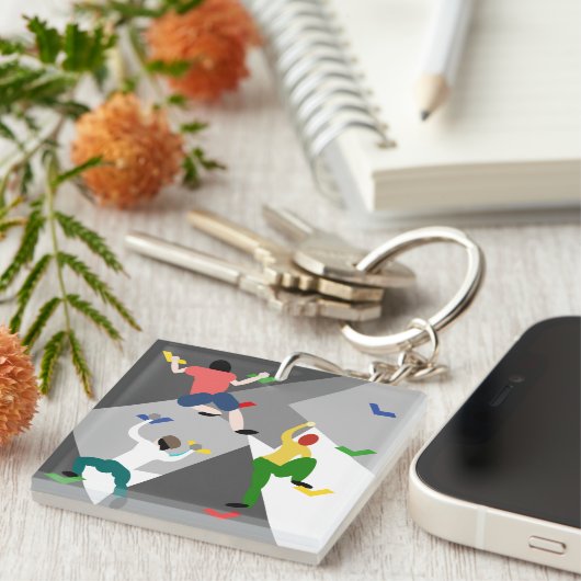 Indoor Rock Climbing Schlüsselanhänger (Vorderseite rechts)