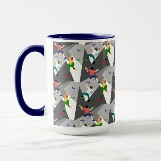 Indoor Rock Climbing Tasse (Links)