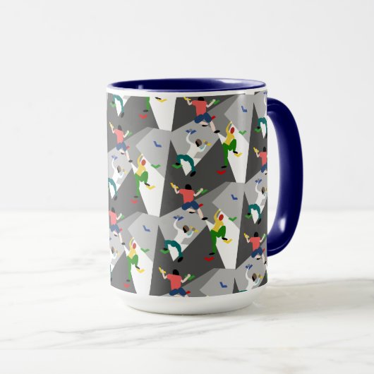 Indoor Rock Climbing Tasse (VorderseiteRechts)