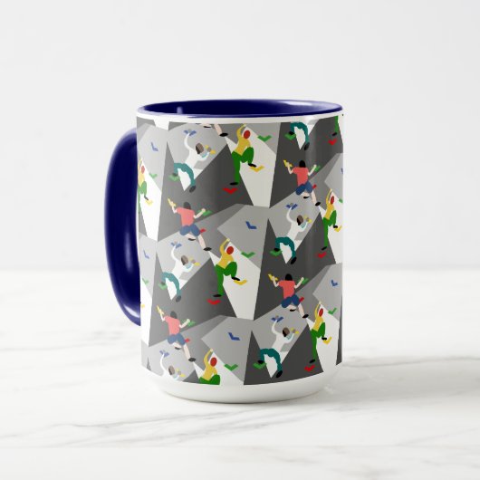 Indoor Rock Climbing Tasse (Vorderseite Links)